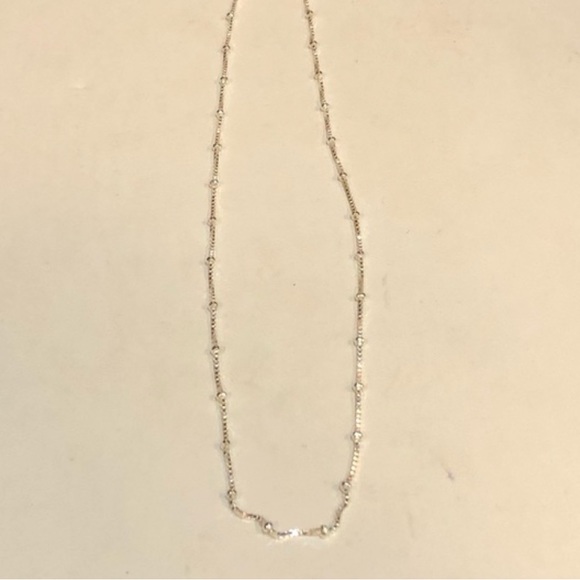 Delicate 925 Sterling Silver Chain with small Satellite Balls - Picture 3 of 8